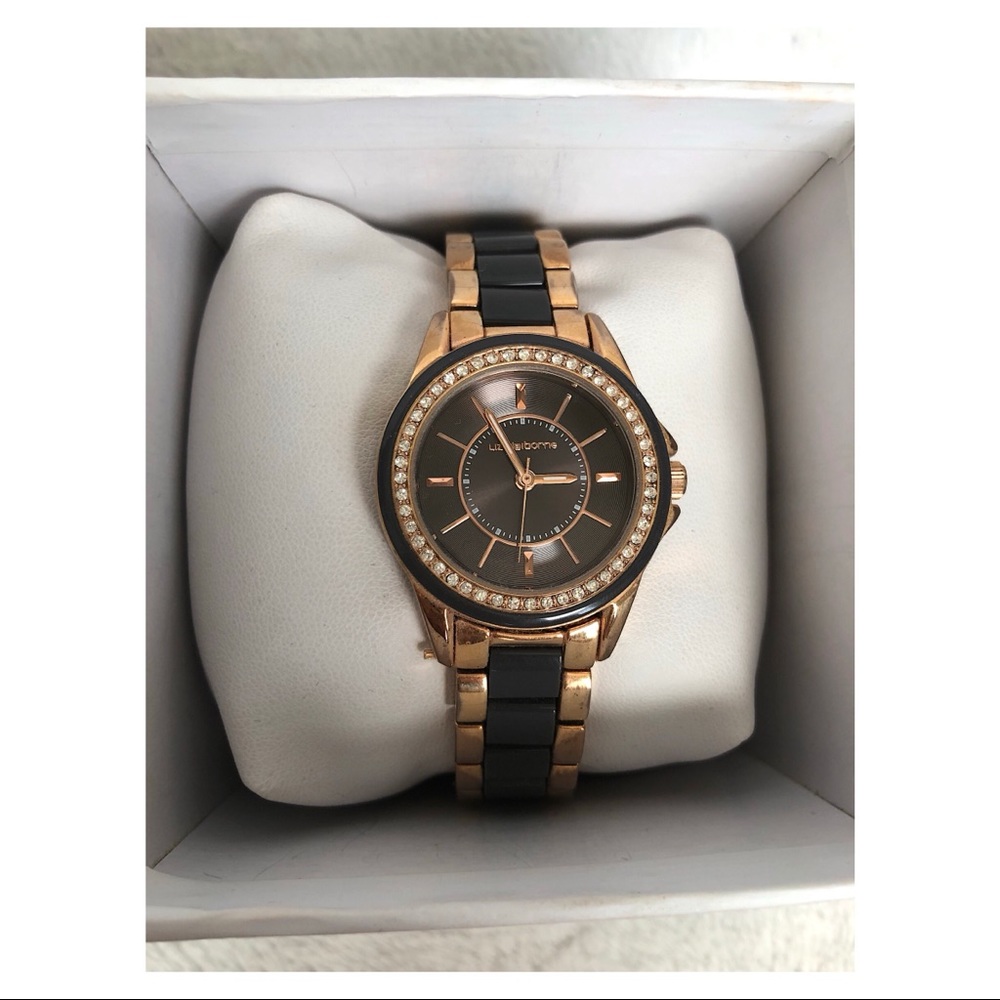 Liz Claiborne Gold Watch